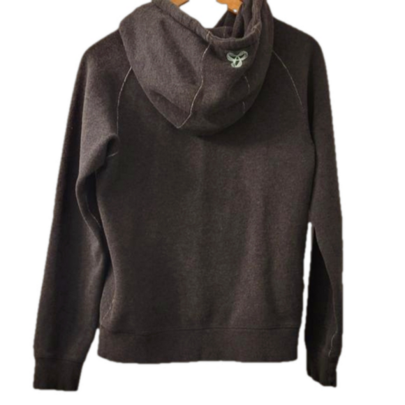 TNA long sleeve dark gray hoodie - Picture 3 of 7